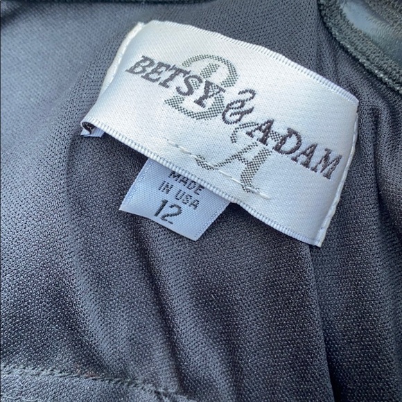 Betsy and Adam Deep Purple Formal Dress - Picture 3 of 3